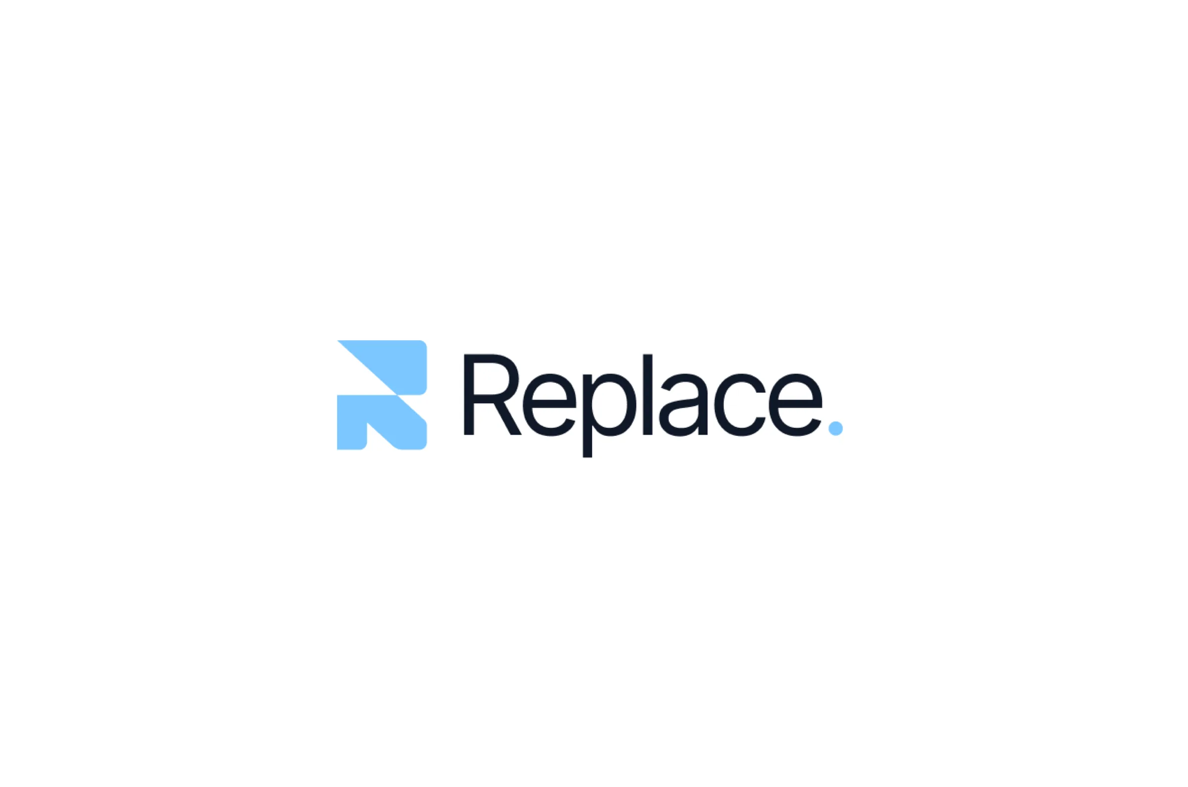 ReplaceWEB Visitenkarte Vorderseite mit Brand Guidelines